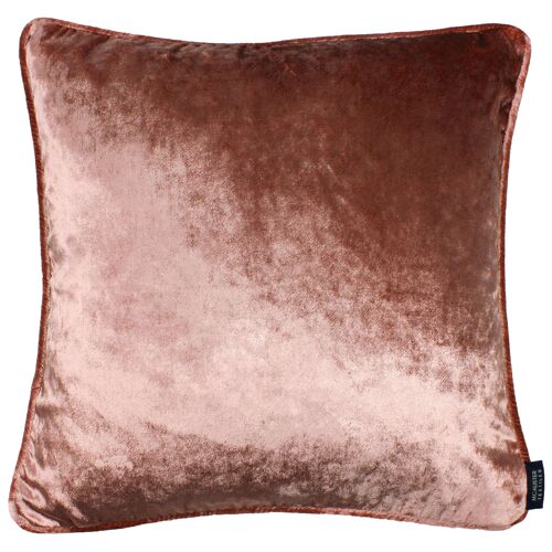 Rose Pink Crushed Velvet Cushions_43cm x 43cm