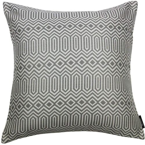 Colorado Geometric Charcoal Grey Cushion_43cm x 43cm