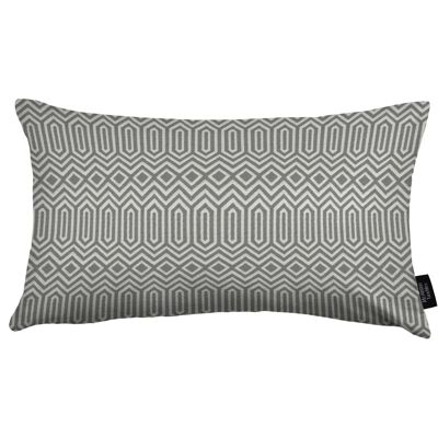 Colorado Geometric Charcoal Grey Cushion_50cm x 30cm