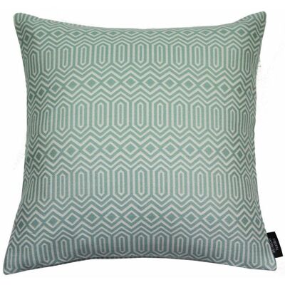 Colorado Geometric Duck Egg Blue Cushion_43cm x 43cm