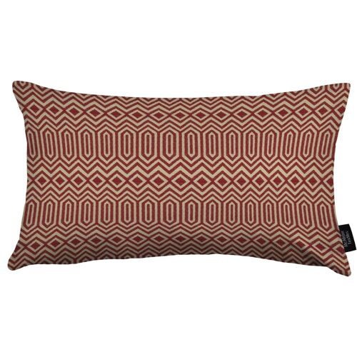 Colorado Geometric Red Cushion_50cm x 30cm