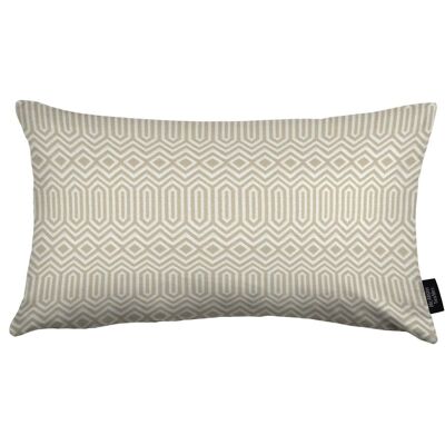 Colorado Geometric Taupe Beige Cushion_50cm x 30cm