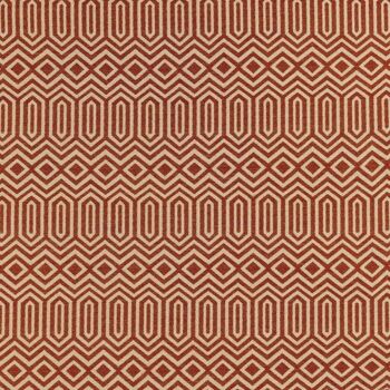 Coussin Colorado géométrique orange brûlé_60cm x 40cm 8