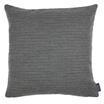 Hamleton Charcoal Grey Textured Plain Cushion