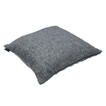 Coussin Harris Tweed - Bleu & Gris_43cm x 43cm 3