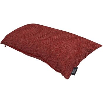 Coussin Chevron Rouge_60cm x 40cm 2