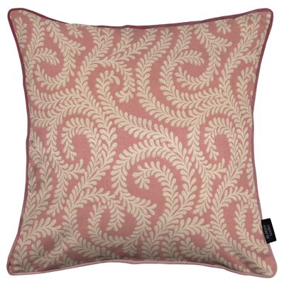 Little Leaf Blush Pink Cushion_43cm x 43cm