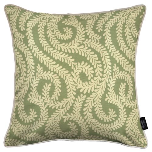 Little Leaf Sage Green Cushion_43cm x 43cm