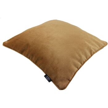 Coussin Velours Or Caramel Mat_49cm x 49cm 2