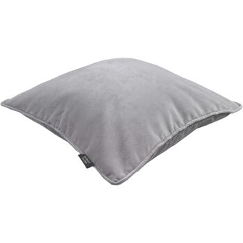 Coussin Velours Gris Tourterelle Mat_43cm x 43cm 2