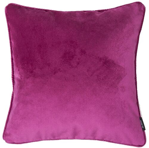 Matt Fuchsia Pink Velvet Cushion_49cm x 49cm