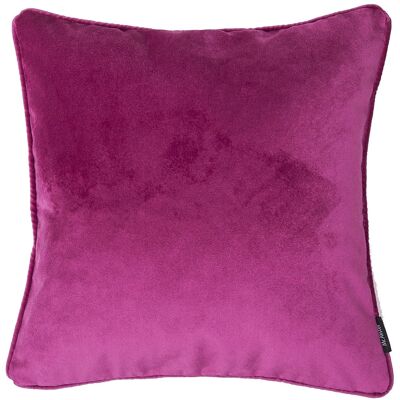 Matt Fuchsia Pink Velvet Cushion_60cm x 60cm