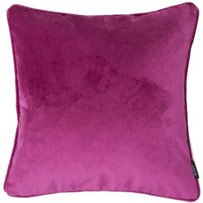 Matt Fuchsia Pink Velvet Cushion_60cm x 40cm