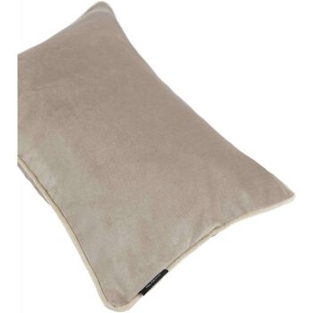 Coussin Velours Vison Beige Mat_50cm x 30cm 3