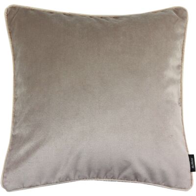 Matt Beige Mink Velvet Cushion_60cm x 40cm