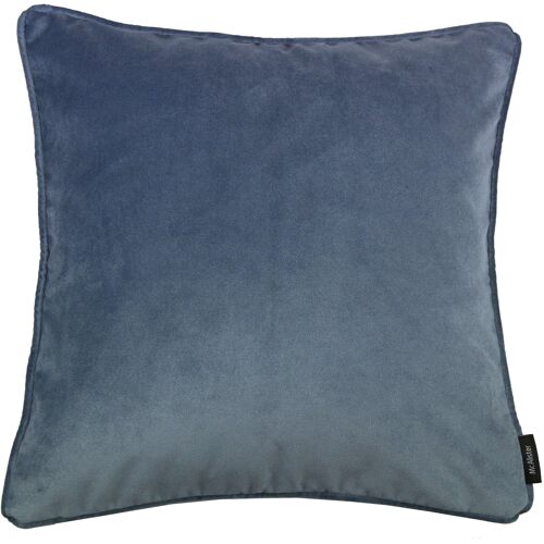 Matt Petrol Blue Velvet Cushion_43cm x 43cm