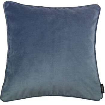 Coussin Velours Bleu Pétrole Mat_60cm x 60cm 1