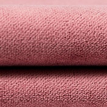 Coussin en velours rose blush mat_49cm x 49cm 5