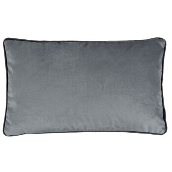 Coussin Velours Doux Argent Mat_43cm x 43cm 3