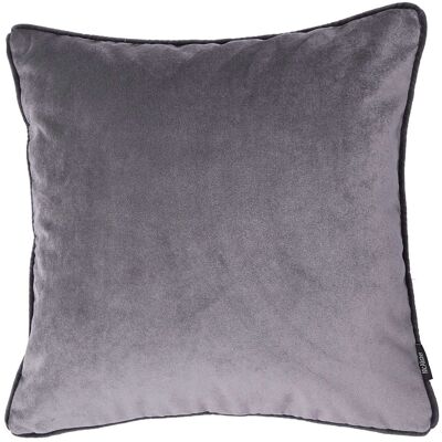 Matt Soft Silver Velvet Cushion_60cm x 60cm