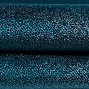 Coussin Velours Bleu Sarcelle Mat_60cm x 40cm 5