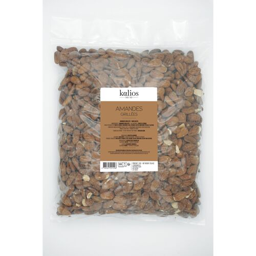 VRAC - Amandes grillées non salées 2kg