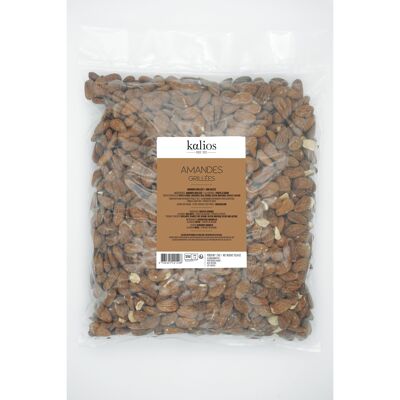 BULK - Unsalted roasted almonds 2kg