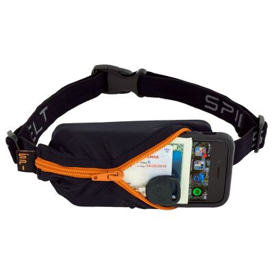 Spibelt original black with orange zipper