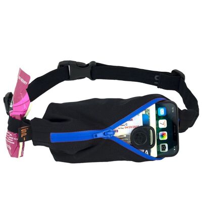 Spibelt performance black with blue zip