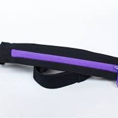 Spibelt performance black with purple zip