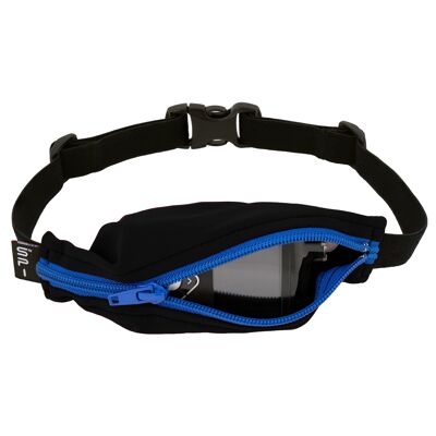 Spi belt kids black with blue zip