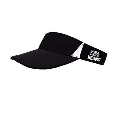 Spibeam running visor led headwear - black