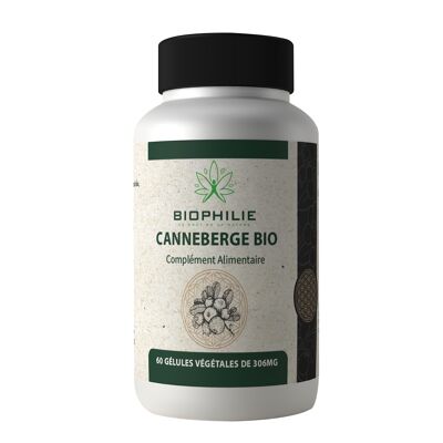 Bio-Cranberry 60 pflanzliche Kapseln mit 306 mg