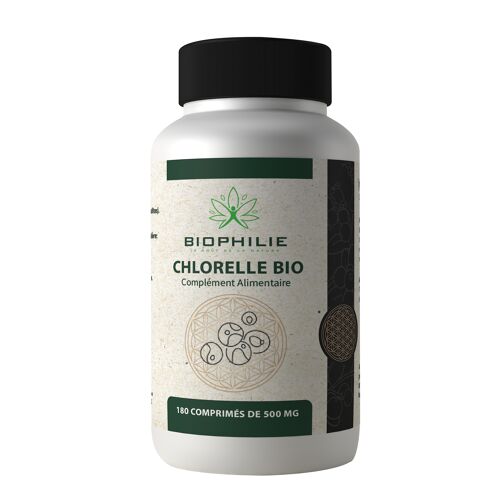 Chlorelle Bio 180 comprimés de 500mg