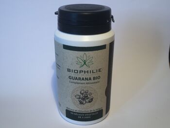 Guarana Bio 90 Gélules Végétales 510mg 3