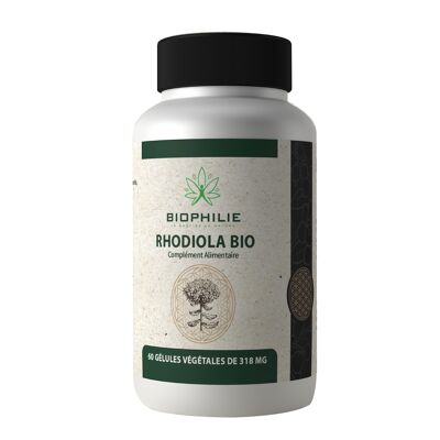 Rhodiola Ecológica 60 cápsulas vegetales de 318mg