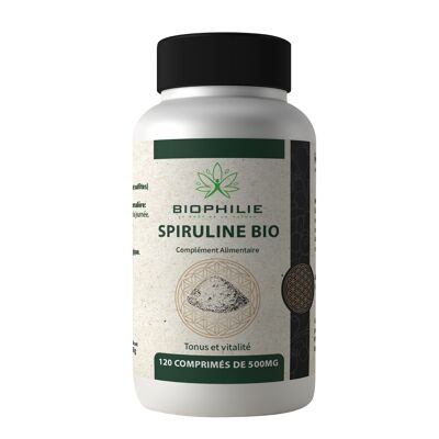 Spirulina Ecológica 120 Comprimidos de 500mg