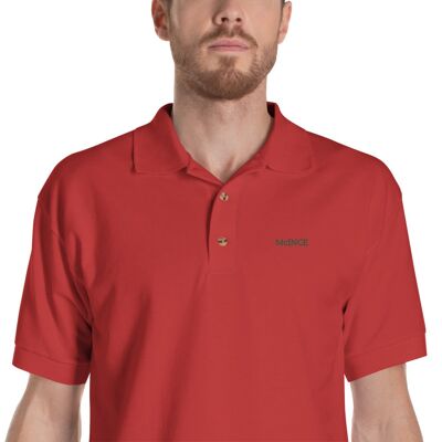 McInce Embroidered Polo Shirt - Red