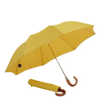 British Hand-Made Ince Folding Umbrella - Yellow