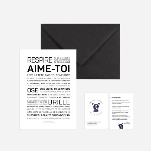 Affiche format mini Aime-toi