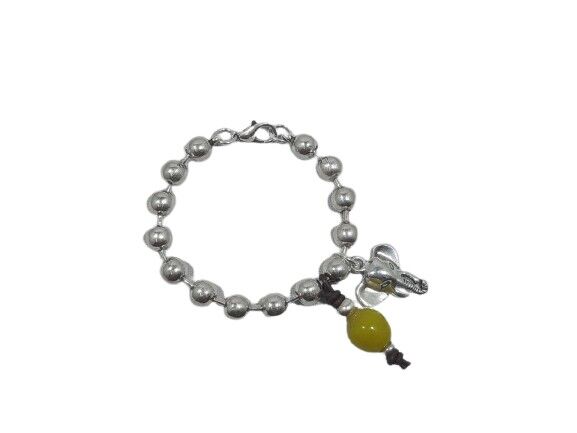 Bracciale a dondolo con elefante