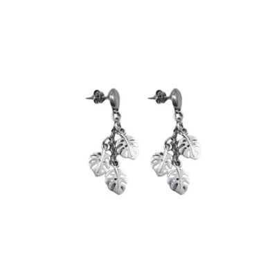 Leaves cascade earring