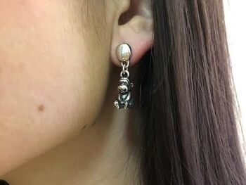 boucles d'oreilles singe 2