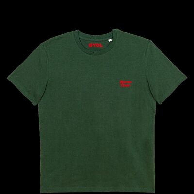 Dream Dare camiseta verde con cuello redondo