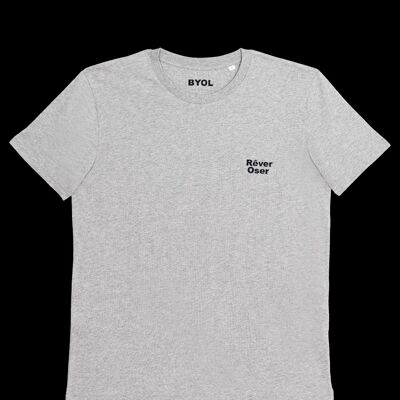 Dream Dare Gray Crew-neck T-shirt