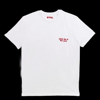 Just do it for you White Crew Neck T-Shirt