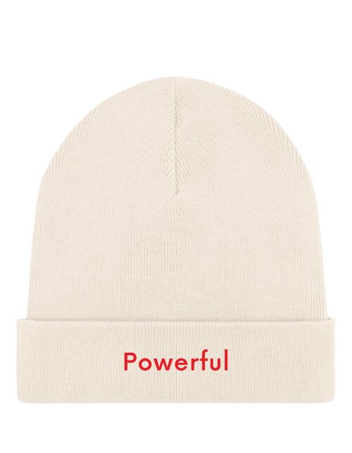 Powerful Bonnet beanie Creme