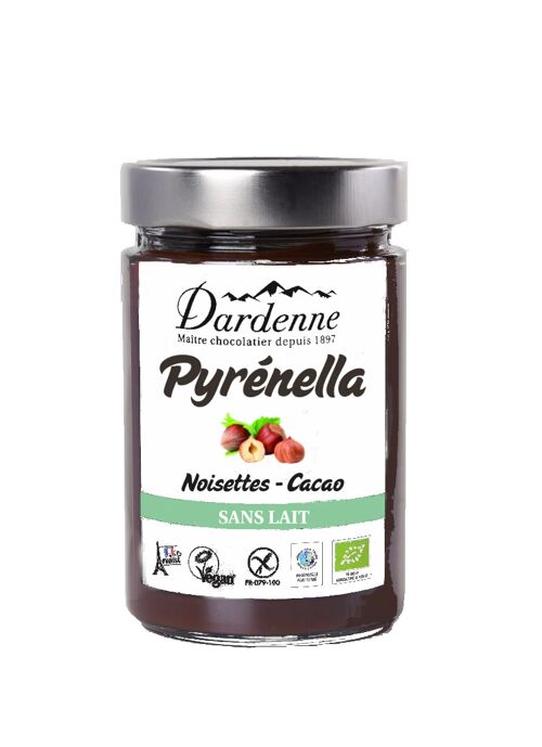 PYRENELLA Noisettes Cacao - SANS LAIT- 300g