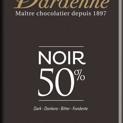 Tablette Chocolat Noir 50% L'original 100g