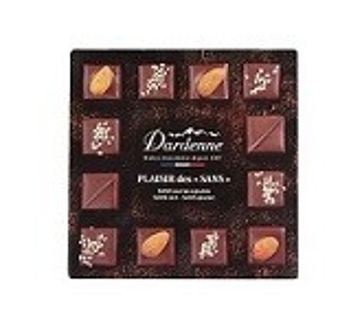Coffret chocolats de Noël -sans sucres ajoutés-PLAISIRS DES "SANS"-170g
